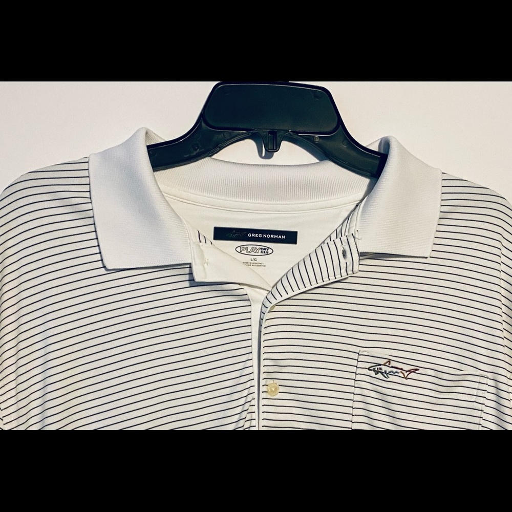 COPY - NEW Greg Norman Play Dry Golf shirt (Men’s Lg)